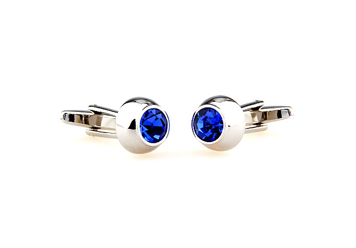  Blue Elegant Cufflinks Crystal Cufflinks Wholesale & Customized  CL664258