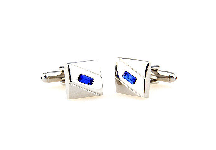  Blue Elegant Cufflinks Crystal Cufflinks Wholesale & Customized  CL664358