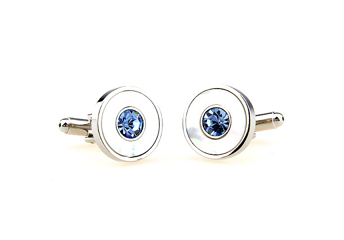  Blue Elegant Cufflinks Crystal Cufflinks Wholesale & Customized  CL664569