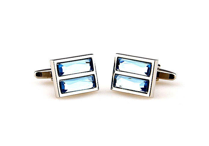  Blue Elegant Cufflinks Crystal Cufflinks Wholesale & Customized  CL664956