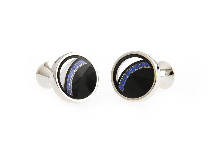  Blue Elegant Cufflinks Crystal Cufflinks Wholesale & Customized  CL665659