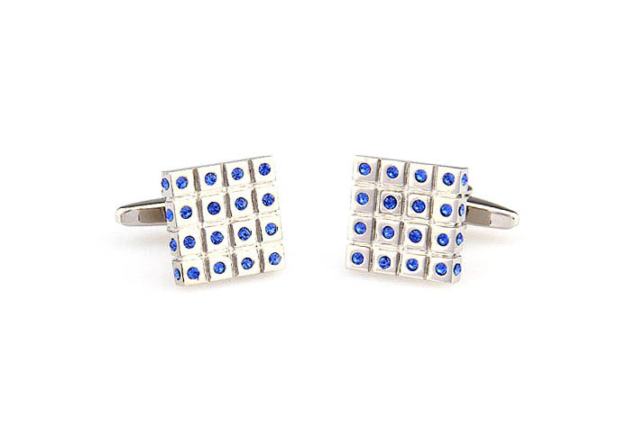  Blue Elegant Cufflinks Crystal Cufflinks Wholesale & Customized  CL665870