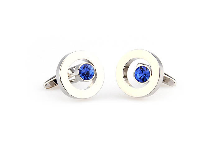  Blue Elegant Cufflinks Crystal Cufflinks Wholesale & Customized  CL666168