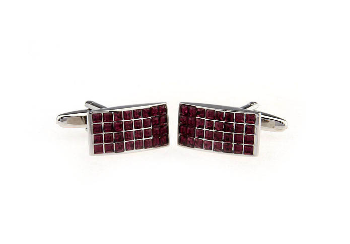  Purple Romantic Cufflinks Crystal Cufflinks Wholesale & Customized  CL666770