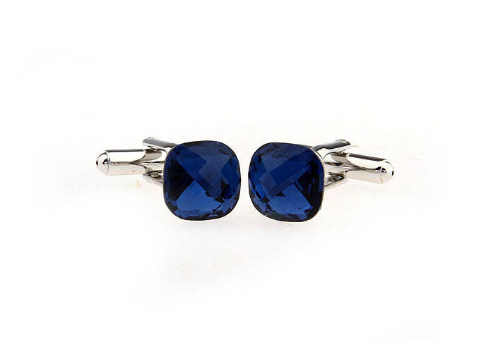  Blue Elegant Cufflinks Crystal Cufflinks Wholesale & Customized  CL666788