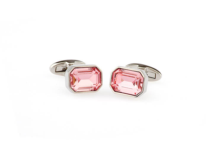  Pink Charm Cufflinks Crystal Cufflinks Wholesale & Customized  CL710722