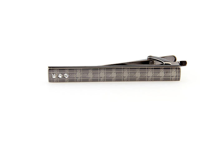 Laser Engraved Tie Clips  Gray Steady Tie Clips Crystal Tie Clips Funny Wholesale & Customized  CL860789