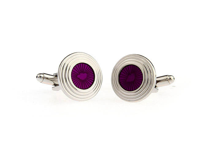  Purple Romantic Cufflinks Enamel Cufflinks Wholesale & Customized  CL651232