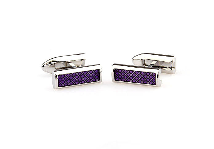  Purple Romantic Cufflinks Enamel Cufflinks Wholesale & Customized  CL662057