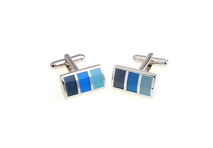  Blue Elegant Cufflinks Enamel Cufflinks Wholesale & Customized  CL670830