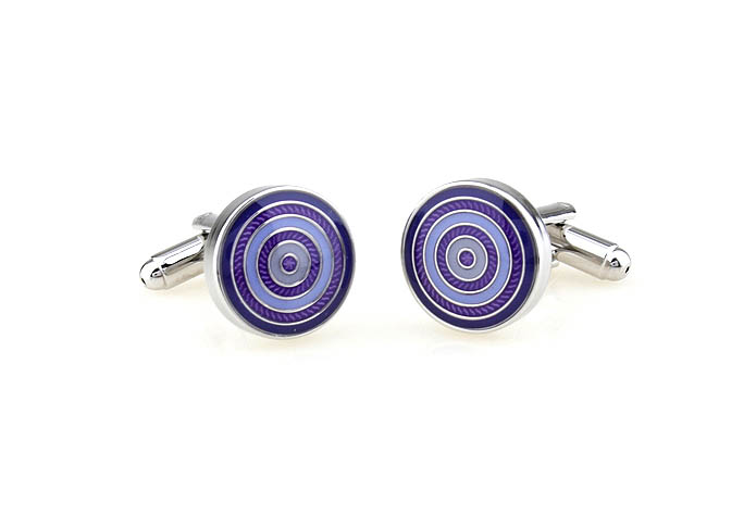  Purple Romantic Cufflinks Enamel Cufflinks Wholesale & Customized  CL670856