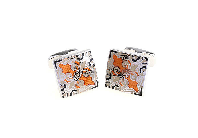 Greece pattern Cufflinks  Multi Color Fashion Cufflinks Enamel Cufflinks Wholesale & Customized  CL680784