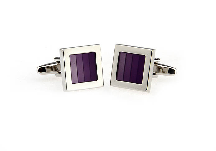  Purple Romantic Cufflinks Printed Cufflinks Wholesale & Customized  CL651333