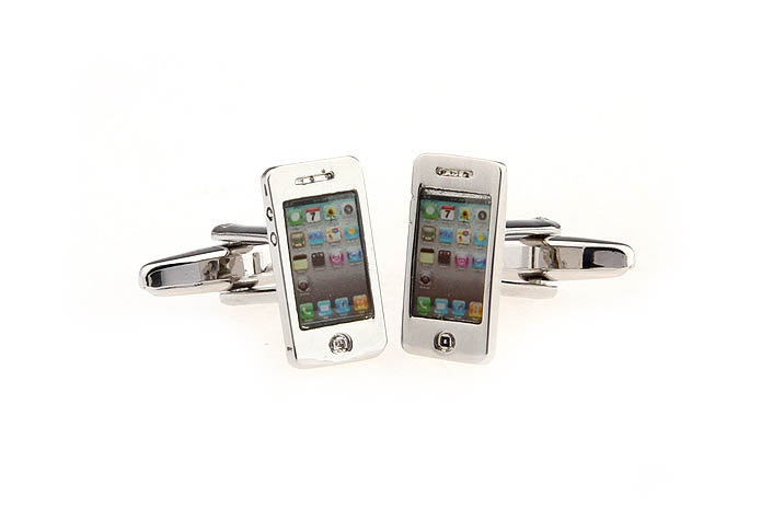 Apple IPHONE Cufflinks  Multi Color Fashion Cufflinks Printed Cufflinks Tools Wholesale & Customized  CL651338