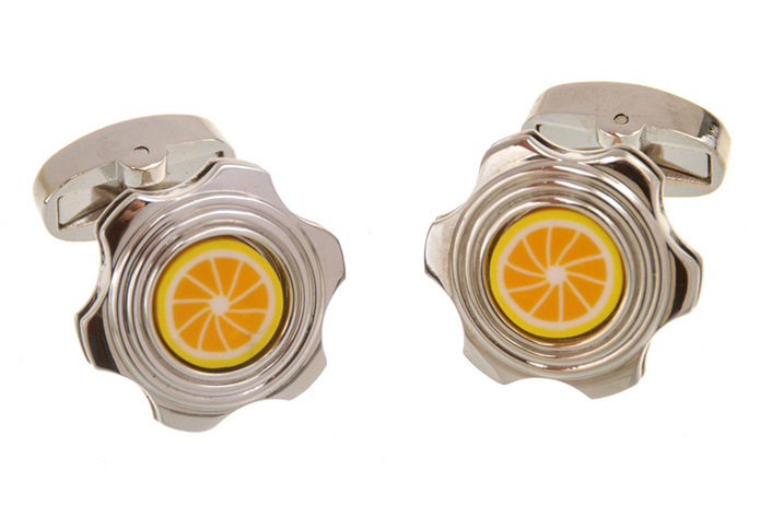  Multi Color Fashion Cufflinks Printed Cufflinks Food and Drink Wholesale & Customized  CL657347