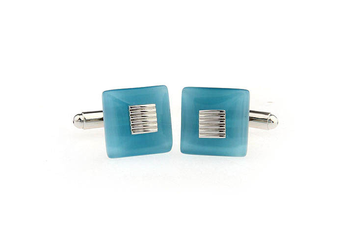  Blue Elegant Cufflinks Gem Cufflinks Wholesale & Customized  CL650946
