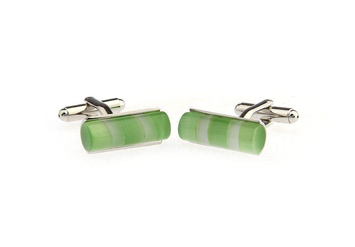  Green Intimate Cufflinks Gem Cufflinks Wholesale & Customized  CL650986