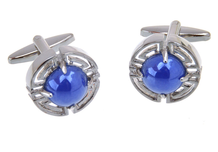  Blue Elegant Cufflinks Gem Cufflinks Wholesale & Customized  CL657288