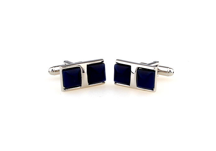  Blue Elegant Cufflinks Gem Cufflinks Wholesale & Customized  CL660059