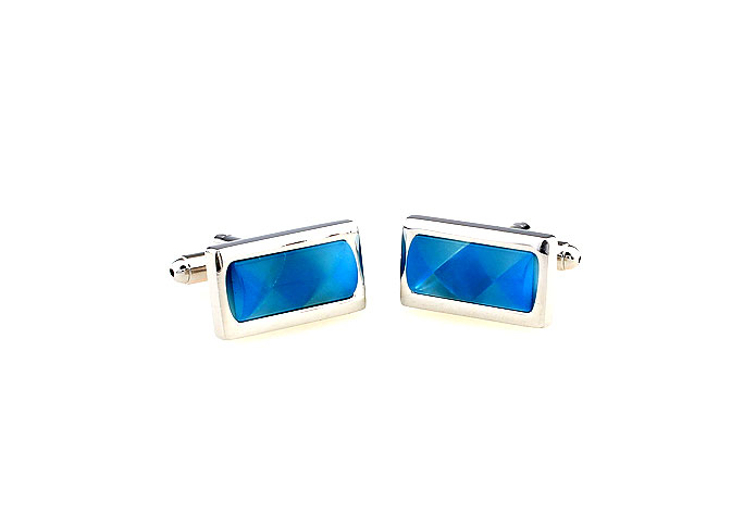 Blue Elegant Cufflinks Gem Cufflinks Wholesale & Customized  CL660113