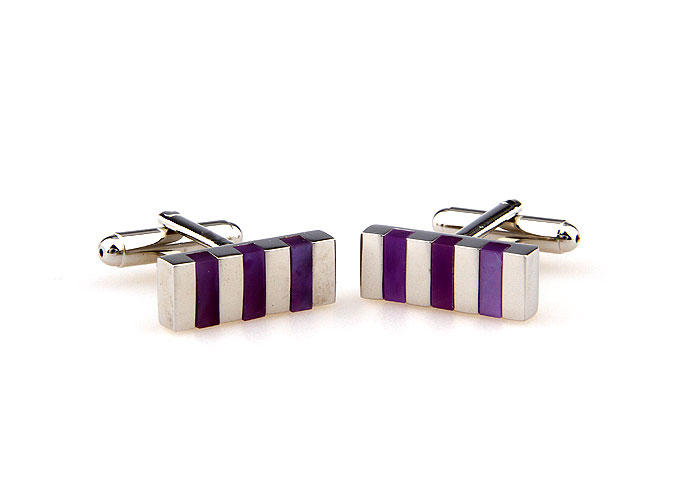  Purple Romantic Cufflinks Gem Cufflinks Wholesale & Customized  CL660515