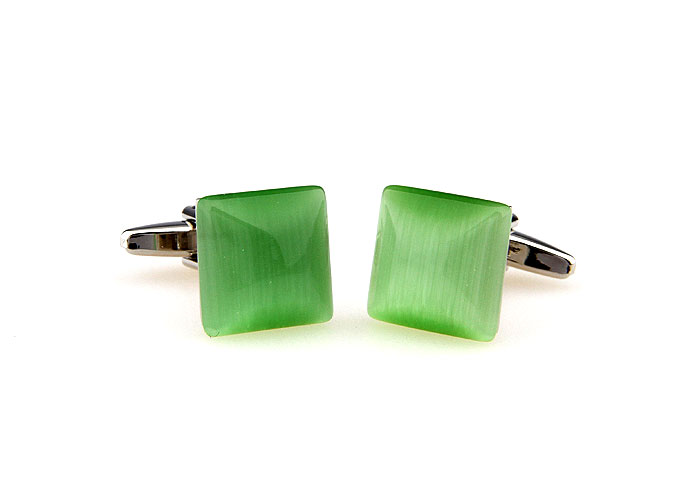  Green Intimate Cufflinks Gem Cufflinks Wholesale & Customized  CL660565