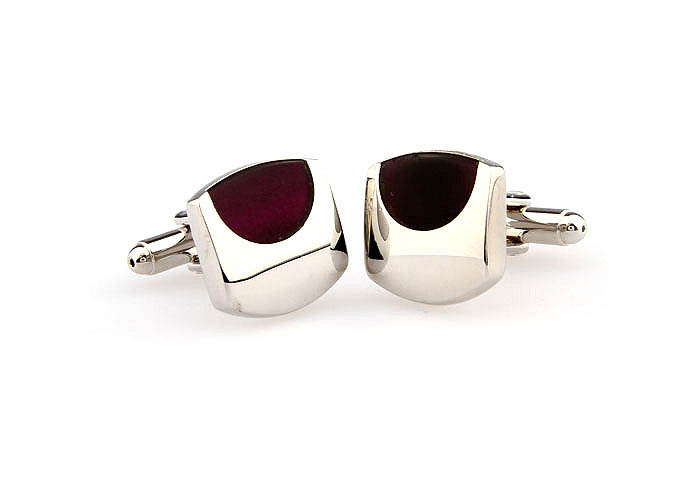  Purple Romantic Cufflinks Gem Cufflinks Wholesale & Customized  CL660904
