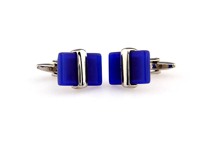  Blue Elegant Cufflinks Gem Cufflinks Wholesale & Customized  CL660915