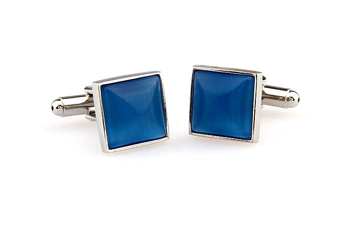  Blue Elegant Cufflinks Gem Cufflinks Wholesale & Customized  CL660951