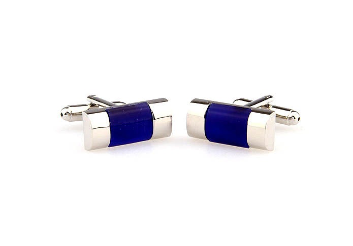  Blue Elegant Cufflinks Gem Cufflinks Wholesale & Customized  CL661073
