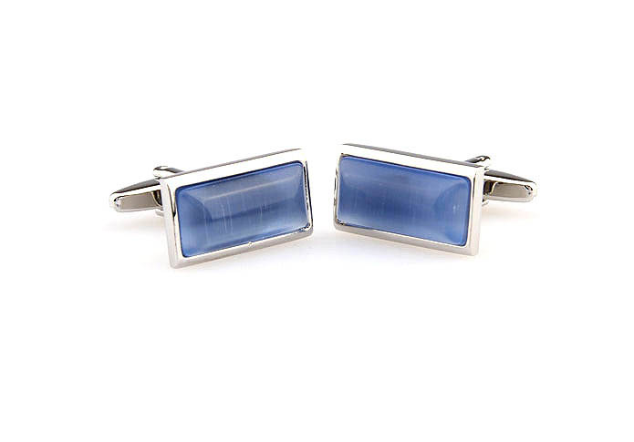  Blue Elegant Cufflinks Gem Cufflinks Wholesale & Customized  CL661093