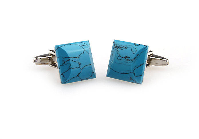  Blue Elegant Cufflinks Gem Cufflinks Wholesale & Customized  CL661129