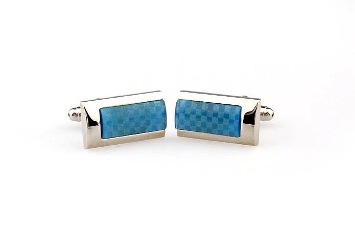  Blue Elegant Cufflinks Gem Cufflinks Wholesale & Customized  CL661201