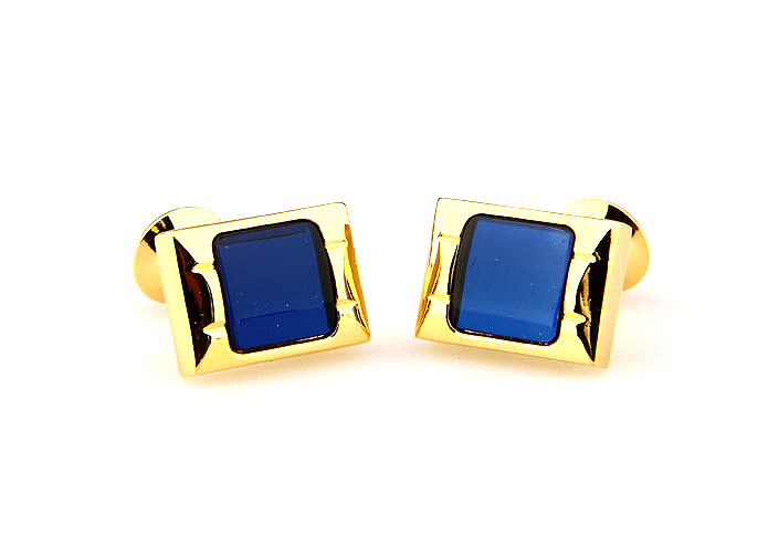  Gold Luxury Cufflinks Glass Cufflinks Wholesale & Customized  CL661917