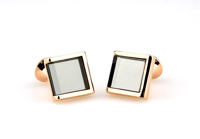  Gold Luxury Cufflinks Glass Cufflinks Wholesale & Customized  CL661943
