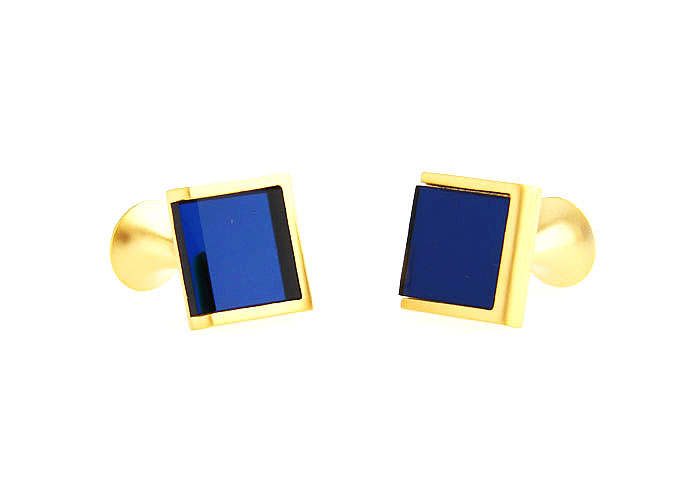  Gold Luxury Cufflinks Glass Cufflinks Wholesale & Customized  CL661958