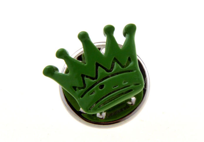 Crown The Brooch  Green Intimate The Brooch The Brooch Hipster Wear Wholesale & Customized  CL955756