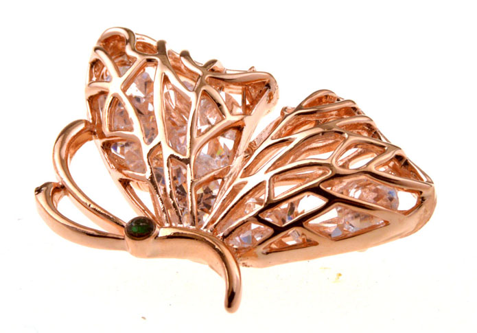 Butterfly The Brooch  Gold Luxury The Brooch The Brooch Animal Wholesale & Customized  CL955758