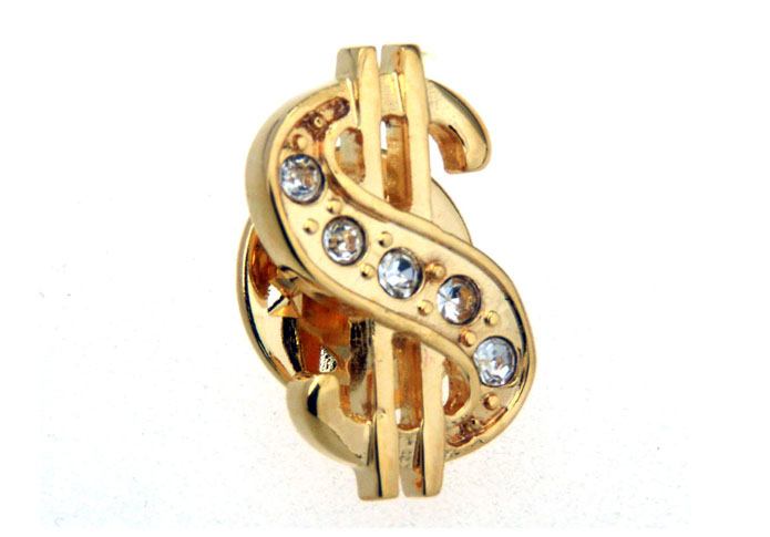 Dollar Sign The Brooch  White Purity The Brooch The Brooch Symbol Wholesale & Customized  CL955840