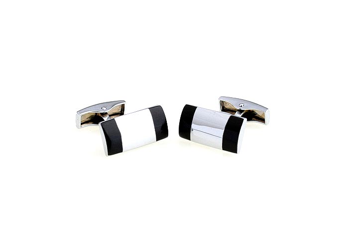  Black Classic Cufflinks Onyx Cufflinks Wholesale & Customized  CL640971