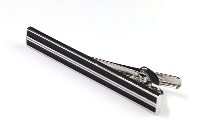  Black Classic Tie Clips Onyx Tie Clips Funny Wholesale & Customized  CL851178