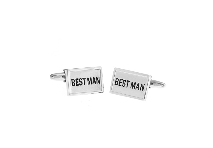 BEST MAN Cufflinks  Black Classic Cufflinks Paint Cufflinks Wedding Wholesale & Customized  CL610801