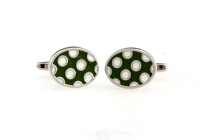  Green Intimate Cufflinks Paint Cufflinks Funny Wholesale & Customized  CL651473