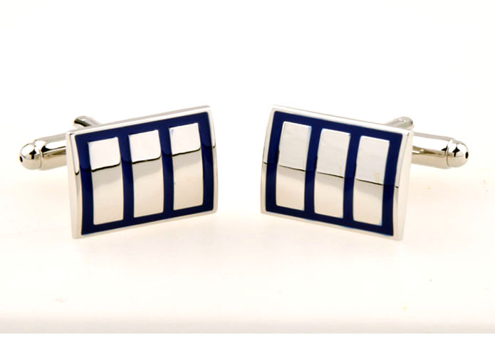  Blue Elegant Cufflinks Paint Cufflinks Wholesale & Customized  CL654721