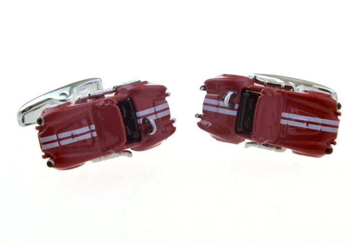 Sports Cufflinks  Red Festive Cufflinks Paint Cufflinks Transportation Wholesale & Customized  CL656307