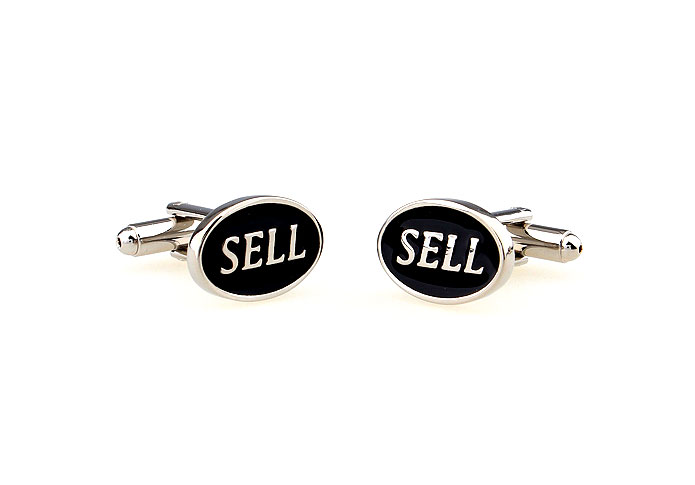 SELL Sell Cufflinks  Black Classic Cufflinks Paint Cufflinks Occupational Wholesale & Customized  CL662438