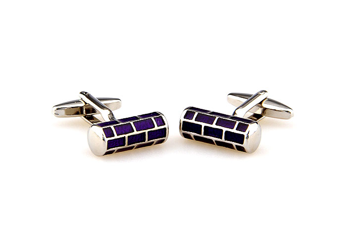  Purple Romantic Cufflinks Paint Cufflinks Wholesale & Customized  CL662751