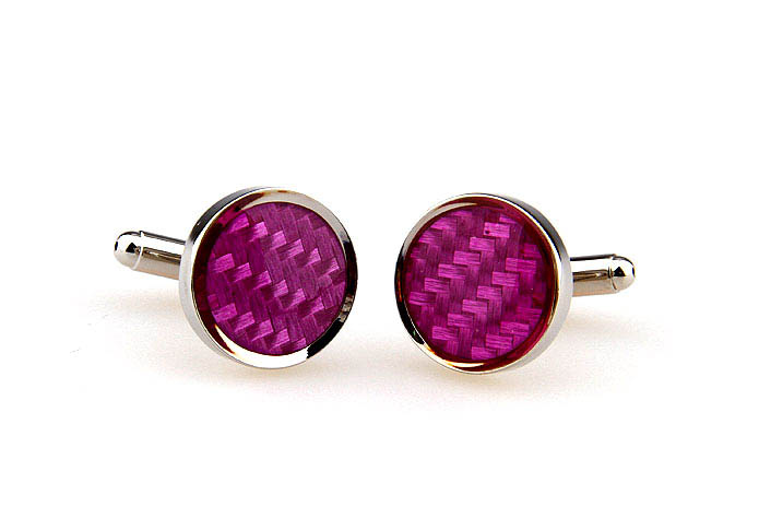 Purple Romantic Cufflinks Paint Cufflinks Wholesale & Customized  CL662904