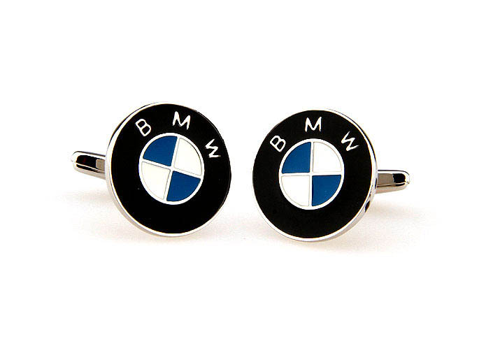BMW Cars marked Cufflinks  Multi Color Fashion Cufflinks Paint Cufflinks Automotive Wholesale & Customized  CL662949