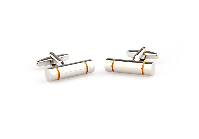  Yellow Lively Cufflinks Paint Cufflinks Wholesale & Customized  CL663011